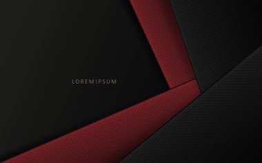 Koyu renkli Geometrik tasarım, kırmızı ve gri tonlu desenli perdeler