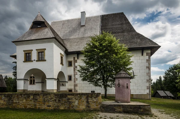 Historical manor-house in Pribylina — Stock Photo, Image