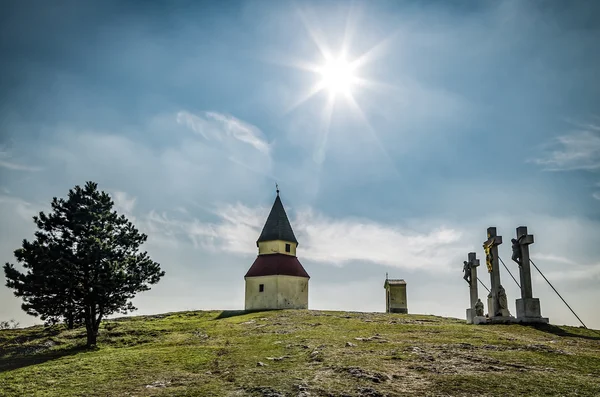 Голгофа в Нитре — стоковое фото