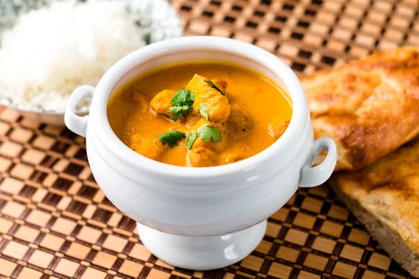 Indiase kip curry Botervloot — Stockfoto