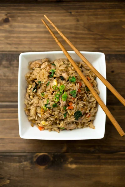 Asiatischen gebratenen Reis — Stockfoto