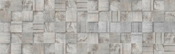 cement and marble mosaic tiles, vintage 3d background