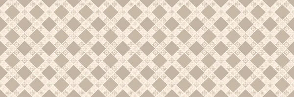 Seamless Pattern Ornament Beige Background — Stock Photo, Image
