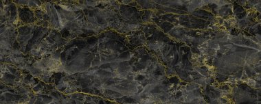 Altın damarlı siyah mermer dokular