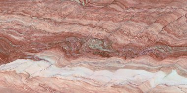 Dalgalı damarlı kırmızı mermer doku. Parlak dijital fayans yüzeyi.