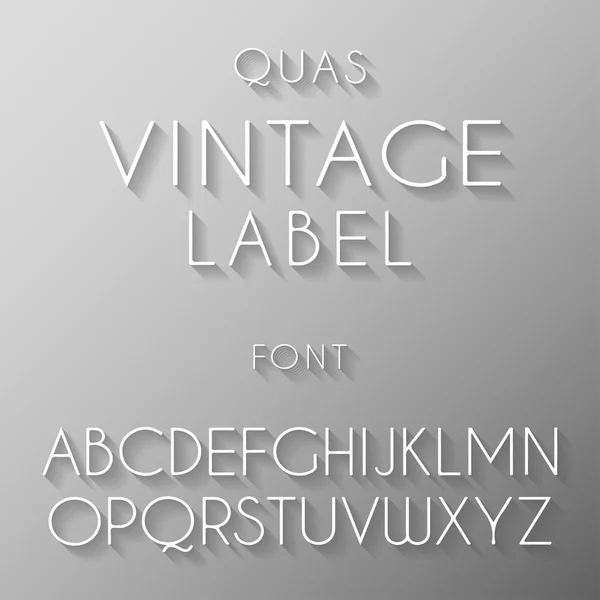 Thin font. Futuristic font. Cosmic Font. Vector alphabet set. Minimal. Latin alphabet letters on a blurred vintage background. Hipster font, typeface, typography, typewriter. — Διανυσματικό Αρχείο