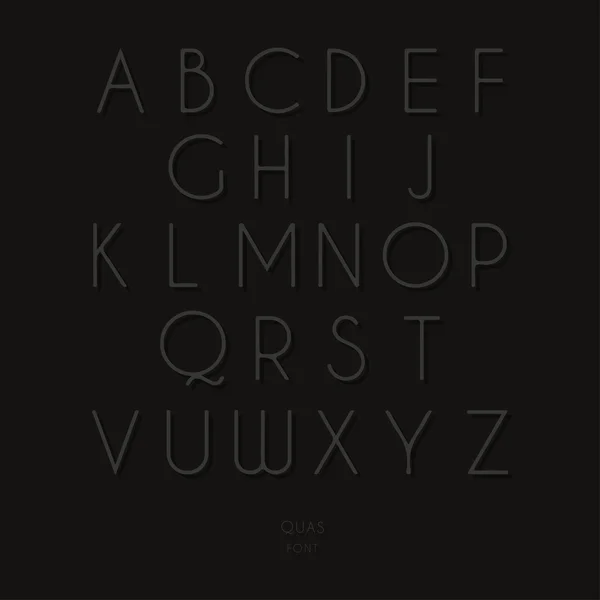 Thin font. Futuristic font. Cosmic Font. Vector alphabet set. Minimal. Latin alphabet letters on a blurred vintage background. Hipster font, typeface, typography, typewriter. — Διανυσματικό Αρχείο