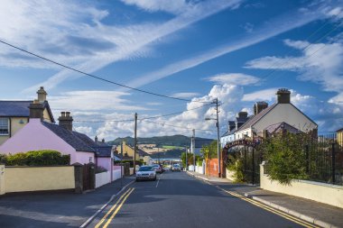 Küçük bir kasaba İrlanda ' Greystones'. Yaz saati 2014