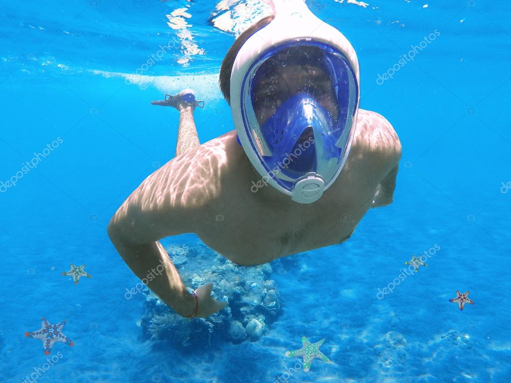Download Full Face Snorkel Mask Stock Photos Royalty Free Full Face Snorkel Mask Images Depositphotos PSD Mockup Templates