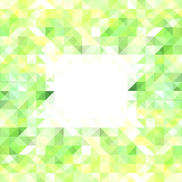 Zitronengelb polygonales Vektormuster für Hintergrund — Stockvektor