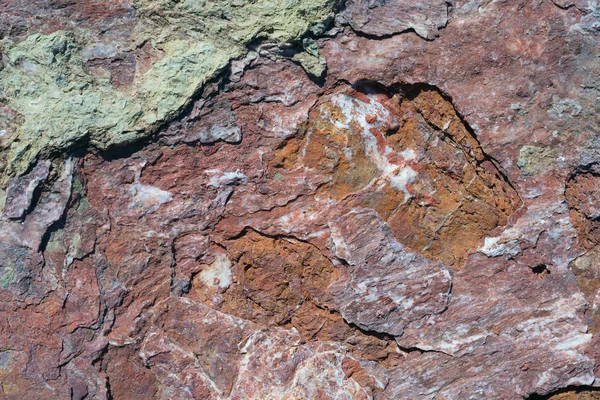 Sten konsistens av röd och brun färg — Stockfoto
