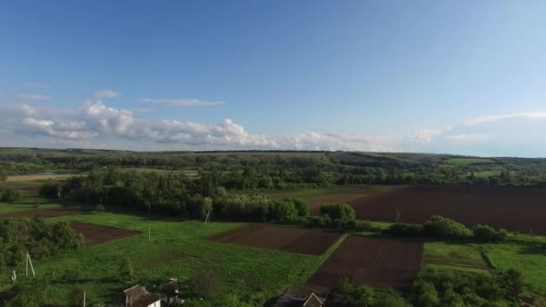 Luchtfoto uitzicht — Stockvideo
