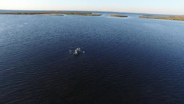 Les amis se détendent sur le littoral — Video