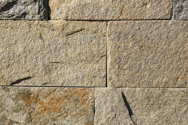 布里克 很自然大理石 天然的石头砖头石墙纹理 清晰的质感装饰砖 天然石制墙砖 — 图库照片