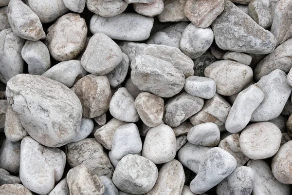 Achtergrond Gemaakt Van Een Close Van Een Stapel Kiezelstenen — Stockfoto