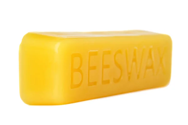 Пчелиный Воск Белом Фоне Пчелиный Воск Пчелиный Воск — стоковое фото