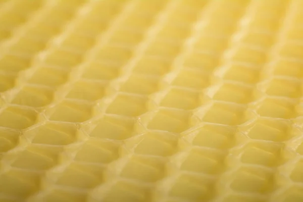 Honingraat Macro Als Achtergrond Bijenteeltproducten Apitherapie — Stockfoto