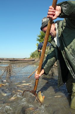 iş yerinde balıkçı