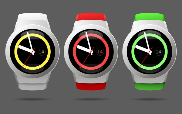 Vektör Popüler Akıllı İzleme Simgeleri