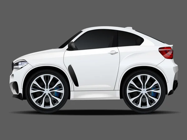 Vektör modern çizgi film Araba, spor araba