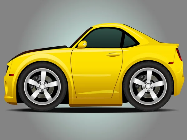 vektör modern çizgi film araba