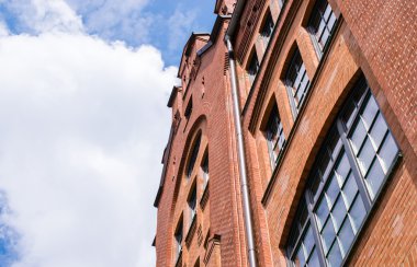 Hamburg'da eski geleneksel yapılar