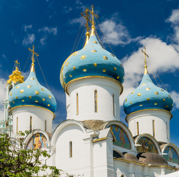 Assumption Cathedral in Trinity Lavra of St. Sergius