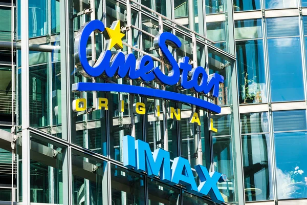 Berlin, Almanya - 22 Haziran 2016: Cinestar IMAX — Stok fotoğraf