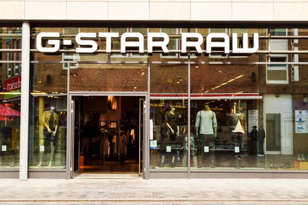 Rostock, Németország - 2016. augusztus 12.: G-Star Raw — Stock Fotó