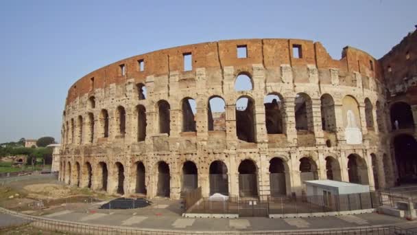 Rom, Italien - 17. Abril 2018: Coliseu em Roma, Itália — Vídeo de Stock