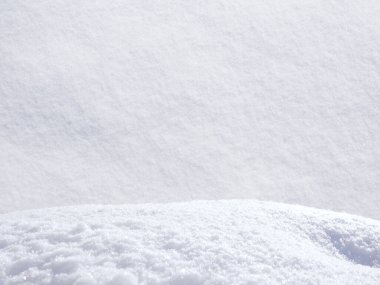 Kış ve Noel arkaplanı, karlı arka planda kar taneleri. Yılbaşı, xmas ve yeni yıl tasarımı için kar yağışı sınırı veya afişi