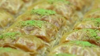 Türk Ramazan tatlı Baklava fıstıklı