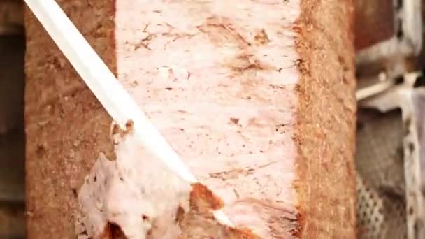 烤肉，在土耳其最受欢迎的食物 — 图库视频影像