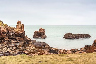 Brehat adasının Rocky North Coast