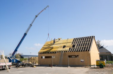 Ekolojik ahşap ev İnşaat