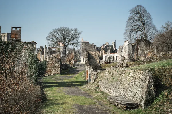 Ruin of village, Oradour-sur-Glane