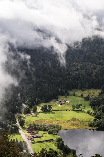 High angle view of a valley — Stock Photo, Image