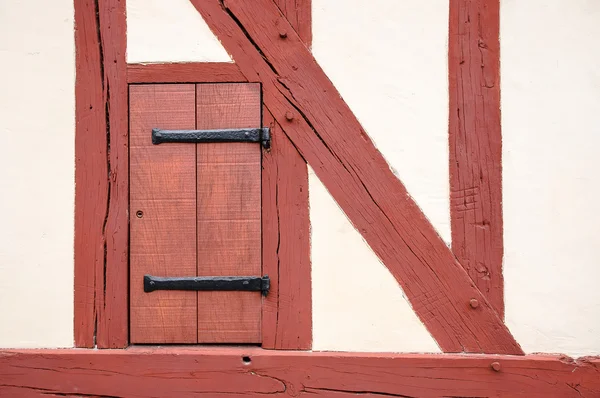 Cerrado Ventana roja — Foto de Stock