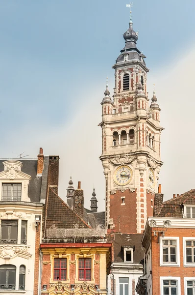 Flanders stijl gebouwen — Stockfoto