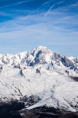 Mont Blanc alacakaranlıkta