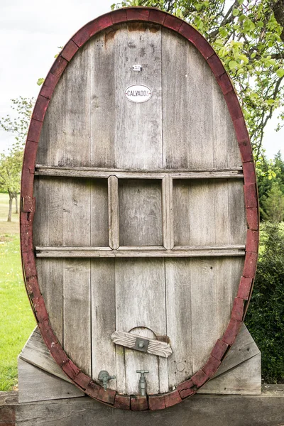 Barril de madera Calvados — Foto de Stock