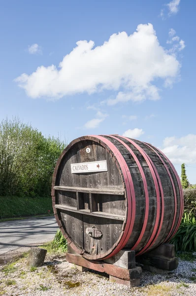 Barril de madera Calvados — Foto de Stock