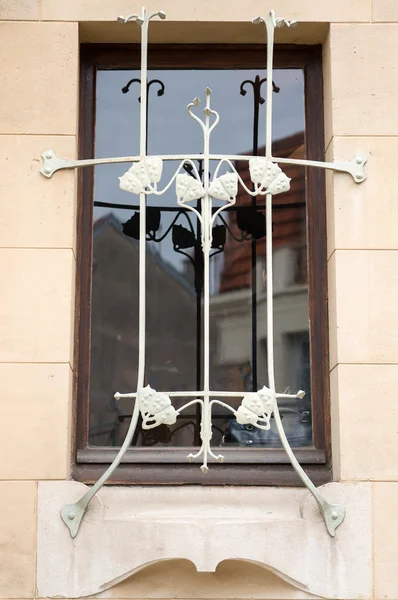 Art Nouveau gaya balustrade — Stok Foto