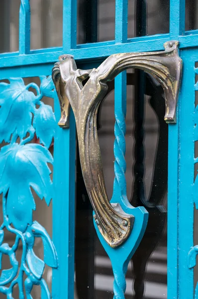 Porta estilo Art Nouveau — Fotografia de Stock