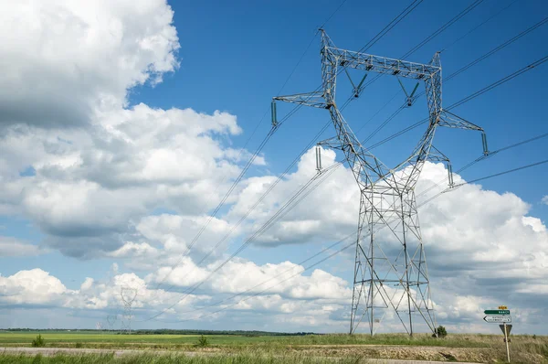 Electricidad en Francia — Foto de Stock