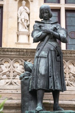 joan arc in heykeli