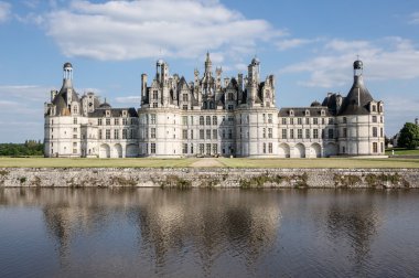 Chambord castle near Blois clipart