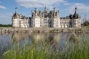 Chambord castle near Blois clipart