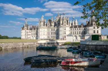 Blois yakınındaki Chambord Kalesi