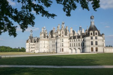 Blois yakınındaki Chambord Kalesi